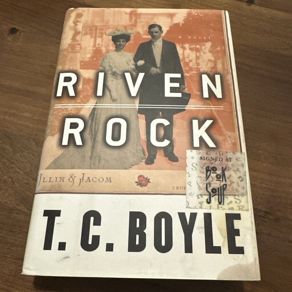 Riven Rock by T. C. Boyle 1ST (1998, Hardcover)  SIGNED